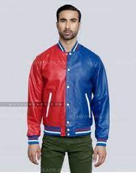 Pin On Two Tone Leather Varsity Jackets