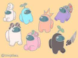 Among Us Cute Cartoon Wallpapers Cute Drawings Cute Art Among us wallpaper aesthetic among us grows in fame with every new update there are sure to be more wallpapers to choose from in the future. cute cartoon wallpapers cute drawings