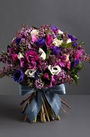Bazaar S Favourite Florists Flower Arrangements Purple Flowers Floral Bouquets