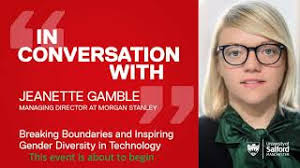 In Conversation with Jeanette Gamble: Breaking Boundaries & Inspiring  Gender Diversity in Technology
