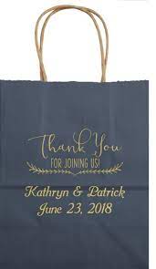 Or plan the best wedding with custom wedding favors, decorations and great gifts for your browse our 2021 wedding collection to find unique wedding gifts and accessories at personalization mall. 8 X 10 Kraft Gift Bags Personalized My Wedding Reception Ideas Wedding Guest Bags Wedding Gifts For Bride And Groom Wedding Welcome Gifts