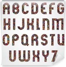 Maybe you would like to learn more about one of these? Poster Moderno Diseno De Letras Del Alfabeto Decorado Pixers Vivimos Para Cambiar
