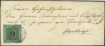 The generous philanthropy of erivan and helga haub launched the study of the environment and natural resources at the university of wyoming to new heights. Baden 9 Kreuzer Black On Blue Green Paper Is Offered For 900 000 By Heinrich Koehler World Stamp News