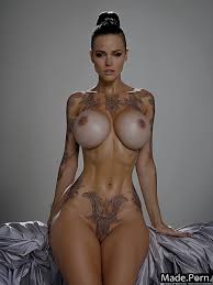 Porn image of nude thick gymnast athlete seductive big ass bottomless  created by AI