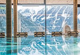The Swimming Pool Of Gradonna Mountain Resort Coole Pools Hotel Europa Hotels