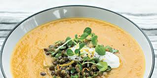 Potage A La Courge Aux Lentilles Et Au Gingembre Josee Di Stasio Recipe Confort Food Healthy Recipes Food