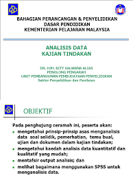 Secara definitif ialah analysis is a process of resolving data into its constituent components to reveal its characteristic elements and. Analisis Data Kajian Tindakan