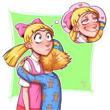 Artstation Hey Arnold Maris Hils Hey Arnold Characters Hey Arnold Arnold And Helga