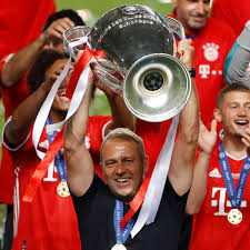 From june 2020, bayern won their eighth consecutive bundesliga, the dfb pokal, the uefa champions league, the european super cup and the german super cup. Goal On Twitter Happy Birthday Hansi Flick Bundesliga Champions League Dfb Pokal Uefa Super Cup Fifa Club World Cup Dfl Supercup Not Bad For One Year In