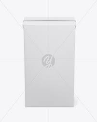 Download Juice Box Mockup Front View High Angle In Box Mockups On Yellow Images Object Mockups