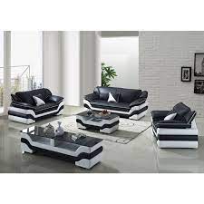 Home sectional couch and sofa set for living room, 3 piece grey sofas furniture with removable cushions, included 80'' 3 seat sofa, 55'' loveseat and single armchair, 500lbs, grey, a28. Black White Luxury Sectionals Single Sofa Set Genuine Leather Wooden Living Room Furniture Sofas Buy Sofas Sofas Sectionals Wooden Living Room Sofa Product On Alibaba Com