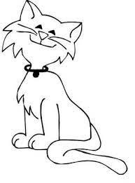 Dibujos De Gatos Para Colorear Para Imprimir Y Gifs Animados De Gatos Dibujos De Gatos Gatito Para Colorear Dibujos