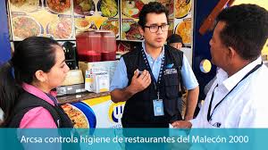 Agencia Nacional de Regulación, Control y Vigilancia Sanitaria » Arcsa  controla restaurantes del Malecón 2000 ante fiestas julianas