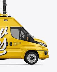 Download Van Hq Mockup Back View Free Psd Mockups Template Promockups Yellowimages Mockups