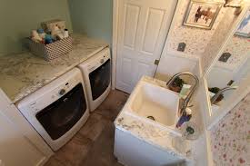 Join the decorpad community and share photos, create a virtual library of inspiration photos, bounce off design ideas with fellow. 75 Beautiful Small Bathroom Laundry Room Pictures Ideas July 2021 Houzz