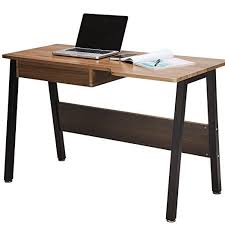 In fact, a contemporary home office can turn the desk into the focal point of its décor. Topsky Home Office Desk Stylish Design Wooden Study Desk Dressing Table With Drawer Oak Brown Stylish Desk Wooden Study Desk Home Office Desks