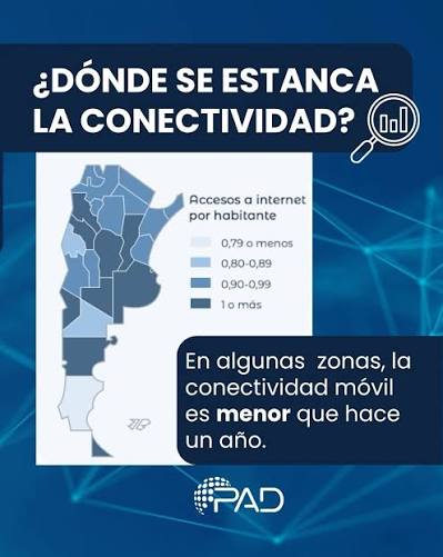 📊 El INDEC publicó esta semana los datos de accesos a internet del primer trimestre de 2026. Argentina crece en conectividad, pero los promedios nacionales ocultan realidades muy distintas según el territorio.