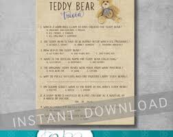 While kids may like to snuggle up with their teddy bear, real bears are wild creatures that can be very dangerous. Teddy Bear Trivia Etsy