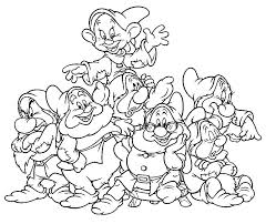 38+ seven dwarfs coloring pages for printing and coloring. Happy Seven Dwarfs Coloring Page Free Printable Coloring Pages For Kids