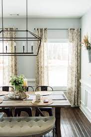 The Perfect Farmhouse Floral Curtains My Curtain Hanging Hacks Farm House Living Room Curtains Living Room Rustic Curtains Living Room