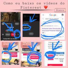 tutorial que eu fiz de como eu baixo os videos do pinterest pinterest video downloader baixar video pinterest