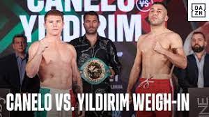 Canelo Vs Yildirim Full Weigh In Event Youtube