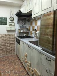 セリアのリメイクシート 汚れ防止シートでキッチンを簡単プチプラ模様替え 模様替え キッチン リメイクシート