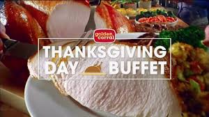 Menu categories include hot buffet, salad buffet, hot soups & potato, and breakfast buffet. Golden Corral Thanksgiving Day Buffet Tv Commercial Celebrate Ispot Tv