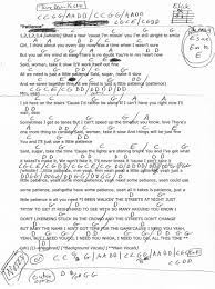 Patience Guns And Roses Guitar Chord Chart Tune Down 1 2 Step Lyrics And Chords Song Lyrics And Chords Guitar Chord Chart
