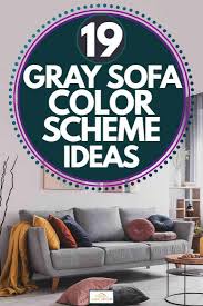 I am also wanting to do an accent wall so what pop of color would look nice? 19 Gray Sofa Color Scheme Ideas Home Decor Bliss