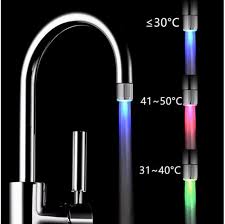 Temperature Sensor Faucet Light Catypro Led Faucet Water Tap Faucet