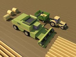 3d Asset Farm Low Poly Cgtrader Nizkopoligonalnaya Model Modeli