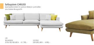 ✓ sofás ✓ sofa fijo * asientos + respaldos: Sofasystem Caruso Angebot Bei Mobelum