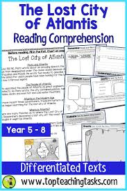 The Lost City Of Atlantis Reading Comprehension Passages And Questions Reading Comprehension Reading Comprehension Passages Comprehension Passage