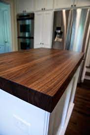 This custom walnut desktop was built to be mounted on top of a motorized desk base. West University Home Walnut Kitchen Counter Desk Top Build Install Transitional Kitchen Houston By Texas Handymen Carpenters Network Houzz