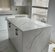 Elegant Artificial Marble Kitchen Countertops for Contemporary Homes