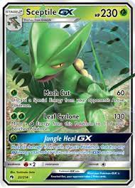If heads, prevent all effects of attacks, including damage, done to this pokémon during your opponent's next turn. Sceptile Gx Lost Thunder Tcg Card Database Pokemon Com