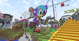 Minecraft classic is a free adventure game created by mojang ab. Built The Sonic 2 Rare Balancing Sprite In A Minecraft Classic Server Goldenageminecraft