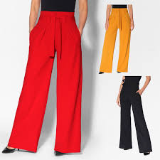 Check spelling or type a new query. Pantalon Femme Grande Taille Ceinture Haute Pas Cher Evase Fluide Chic Ample Ebay