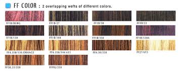 Hair Color Chart Ff Color Janet Collection