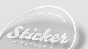 Download the round, square, die cut and prism effect sticker mockup psd and use it for your next projects. Sticker Mockup Collection For Photoshop Psd Medialoot