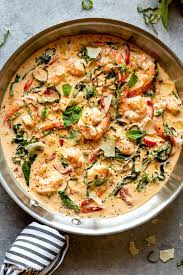 Creamy Parmesan Basil Shrimp Recipe Shrimp Recipes Easy Keto Shrimp Recipes Recipes