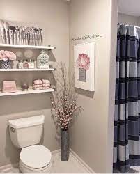 Pink bathroom fixtures with yellow decor. Pin On House