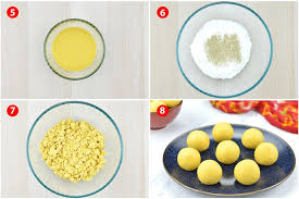 .who cares as long as its rava ladoo! Besan Ladoo Recipe Besan Ke Laddu The Love Of Spice