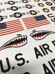 The ribbons are worn from left to right, stacking up to become bars of color to be worn on the usmc uniform or to be displayed in your home or office. Usaf Sticker Pack United States Of America Air Force Etsy Stickers Packs Usaf Insignia