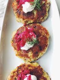Season the beef mince mixture with fresh or dried herbs, sea salt flakes and pepper, tomato sauce. Crispy Corned Beef Hash Patties Grilled Cheese Social