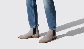 Suede chestnut chelsea boots men. Men S Taupe Chelsea Boots Giancarlo Scarosso