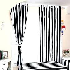 Shiny Black And White Vertical Striped Curtains Snapshots New Black And White Vertical Striped Curtains And Q9834621 Briliant Black White Striped Curtains Catc