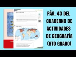Comprar libros de viajes y geografía de segunda mano en todocoleccion. El Libro De Geografia De 6 Grado Geografia Sexto Grado 2016 2017 Online Pagina 11 De 201 Libros De Texto Online Bredsand