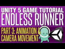 Unity Endless Runner Tutorial 3 Animations Amp Following Camera Youtube Unity Unity Tutorials Tutorial